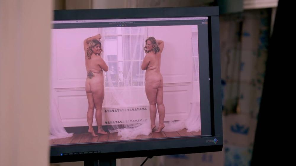 11P Beth and Hayley naked photoshoot and catwalk HTLGN