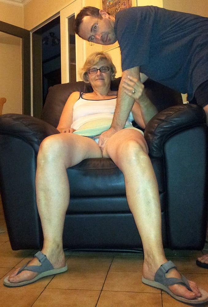 25P 5. Mature French wife poses for hubby