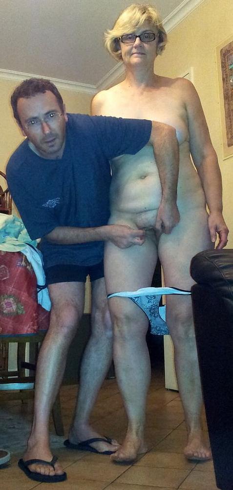 25P 5. Mature French wife poses for hubby