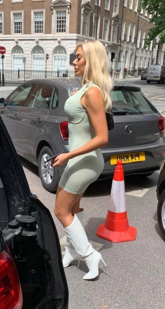 25P Female Celebrity Boots &amp; Leather - Chloe Ferry
