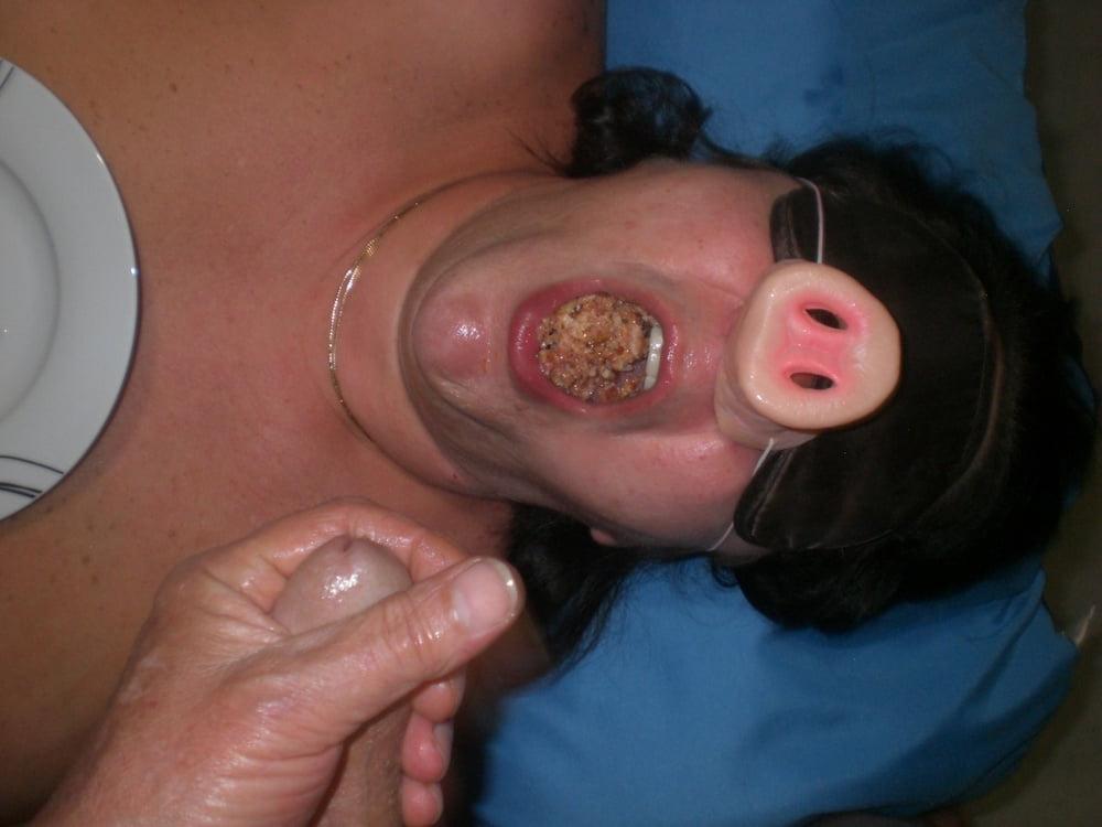 17P PIG Cum Bacon Eating by My FAT BBW Oinker PIG