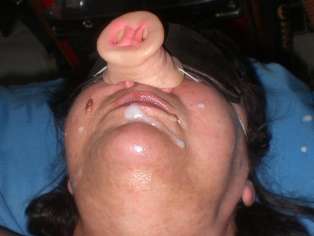 17P PIG Cum Bacon Eating by My FAT BBW Oinker PIG