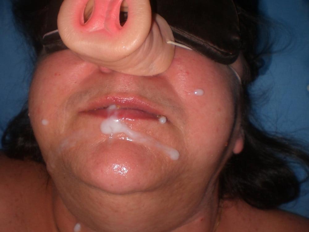 17P PIG Cum Bacon Eating by My FAT BBW Oinker PIG