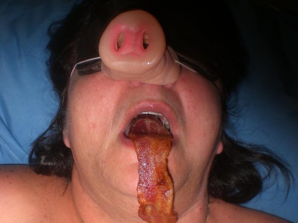 17P PIG Cum Bacon Eating by My FAT BBW Oinker PIG