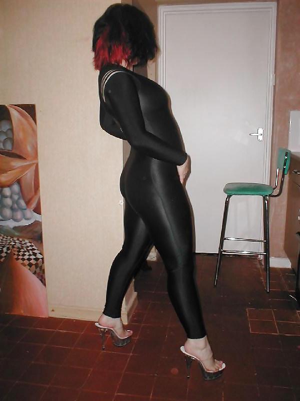 16P Adidas lycra catsuit