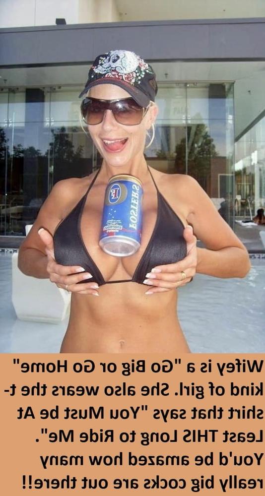 25P Naughty Wife Captions #169