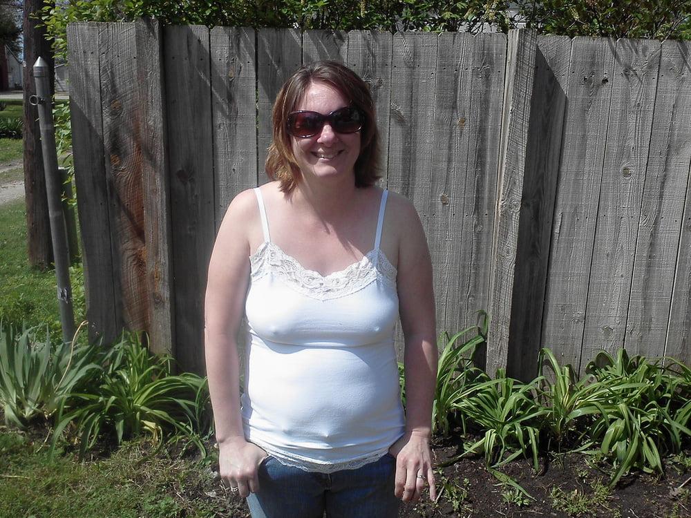 25P 5. Kansas wife poses for exposure.