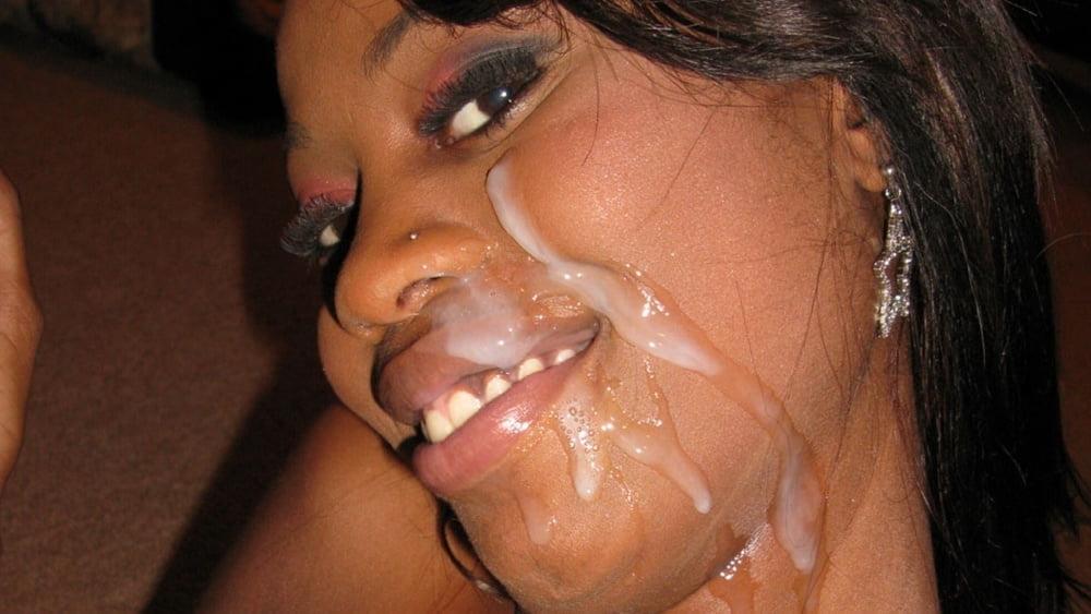23P black amateur facial