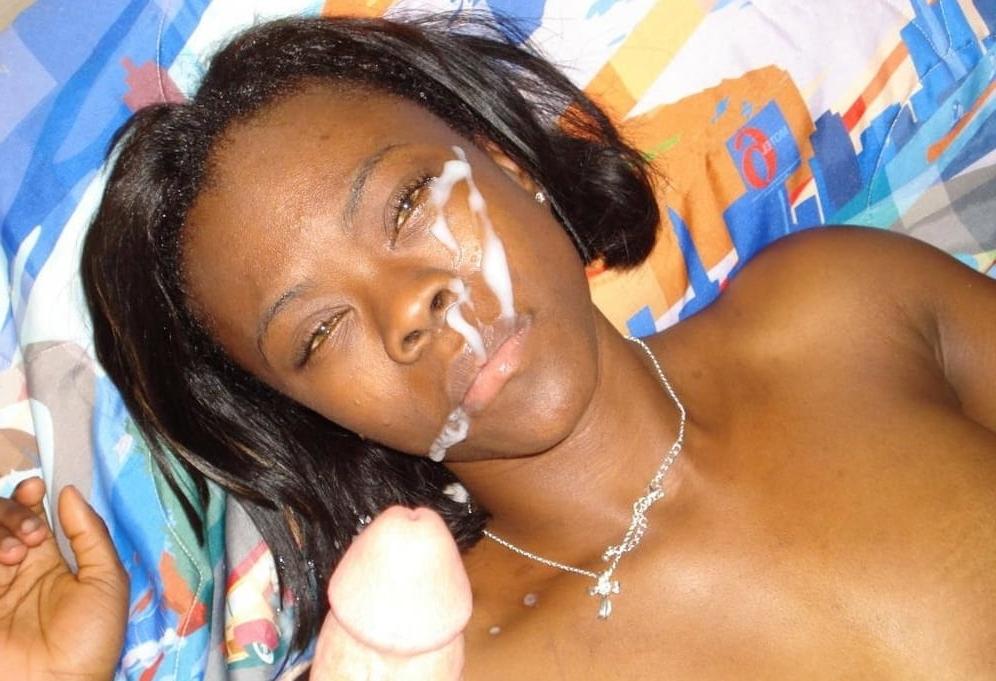 23P black amateur facial