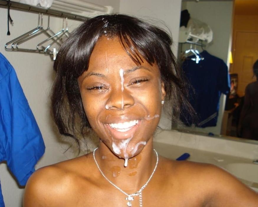 23P black amateur facial