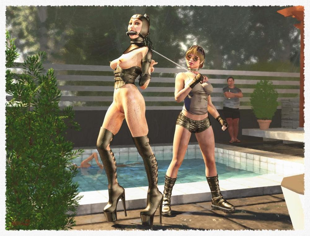 25P Bondage - Cartoon &amp; 3D - women in peril 2020-06-29