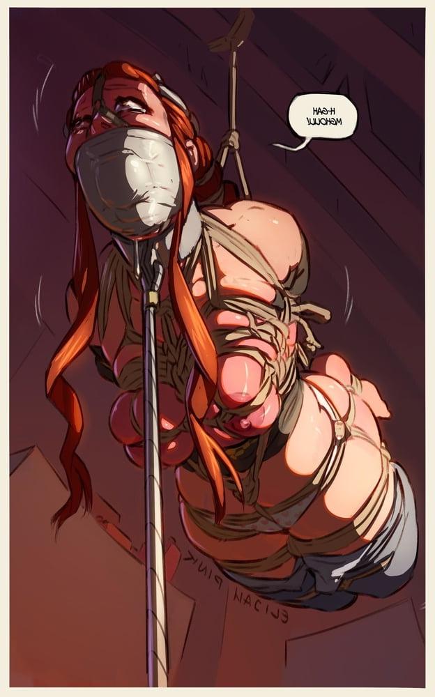 25P Bondage - Cartoon &amp; 3D - women in peril 2020-06-29
