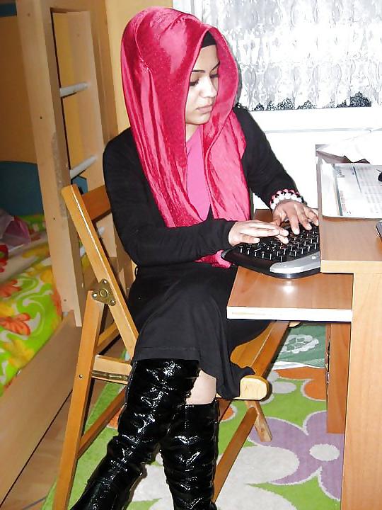 10P Turkish turbanli hijab arab super neslihan