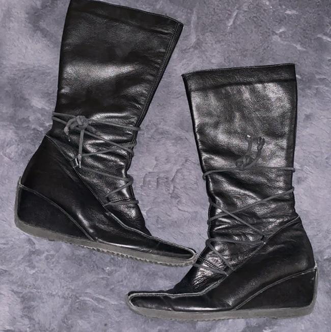 25P Wedge Boots 2020 part2 Kozaczki na Koturnie