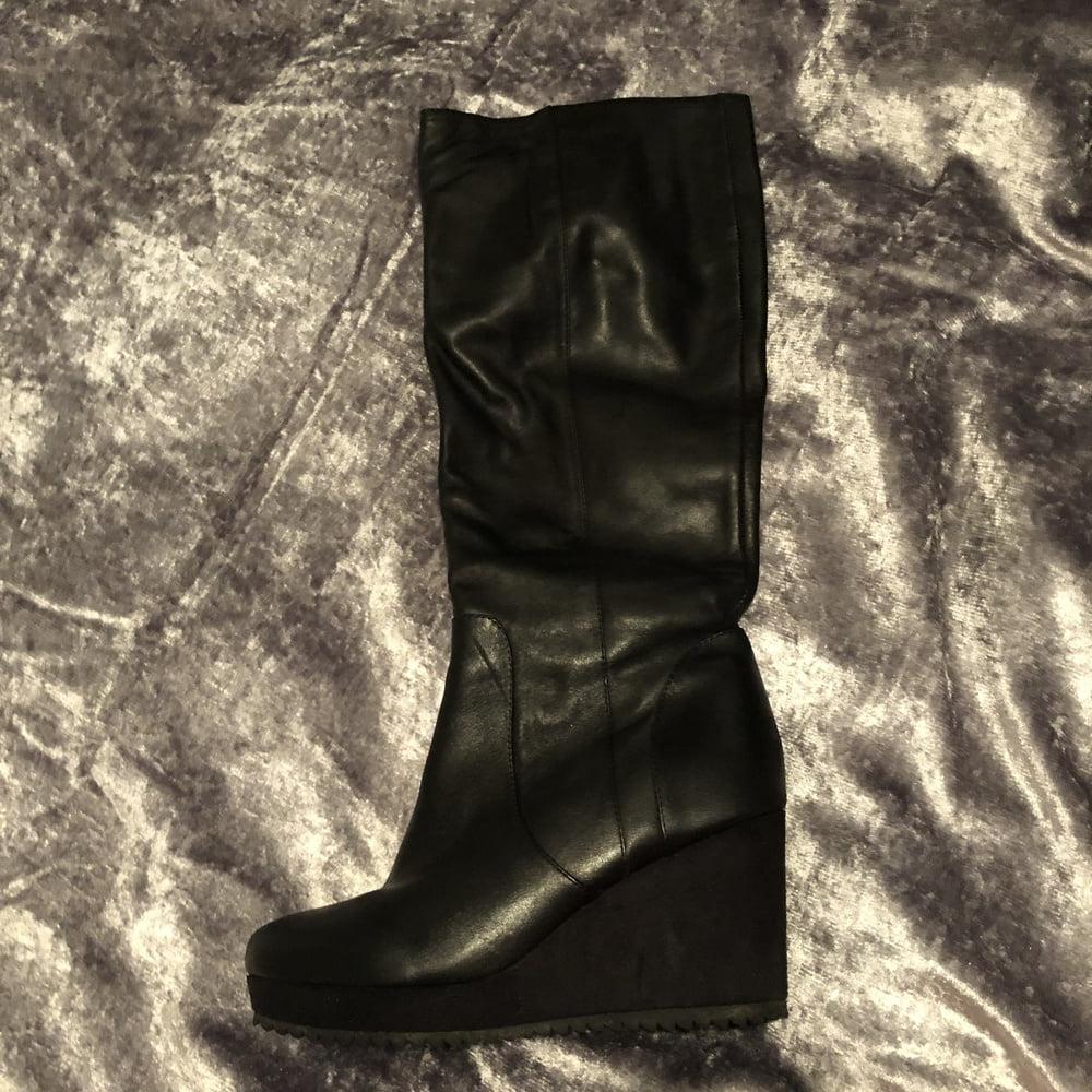 25P Wedge Boots 2020 part2 Kozaczki na Koturnie