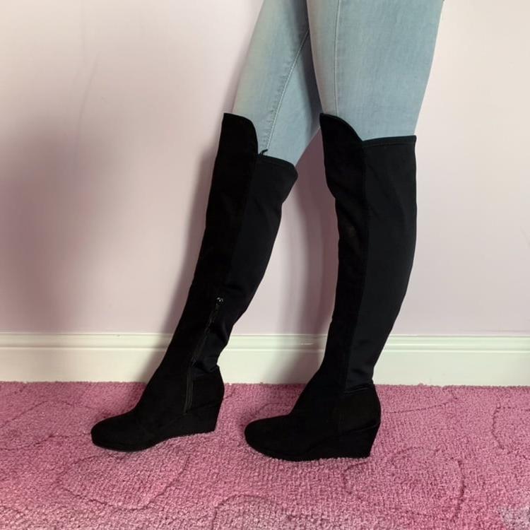 25P Wedge Boots 2020 part2 Kozaczki na Koturnie