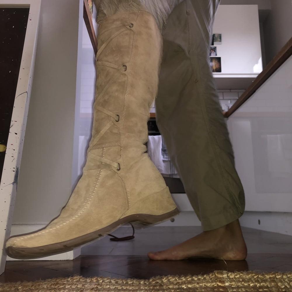 25P Wedge Boots 2020 part2 Kozaczki na Koturnie