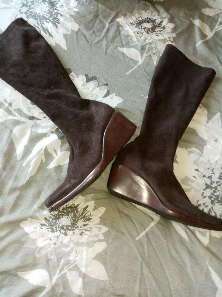 25P Wedge Boots 2020 part2 Kozaczki na Koturnie