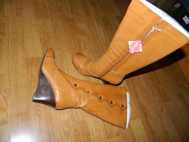 25P Wedge Boots 2020 part2 Kozaczki na Koturnie