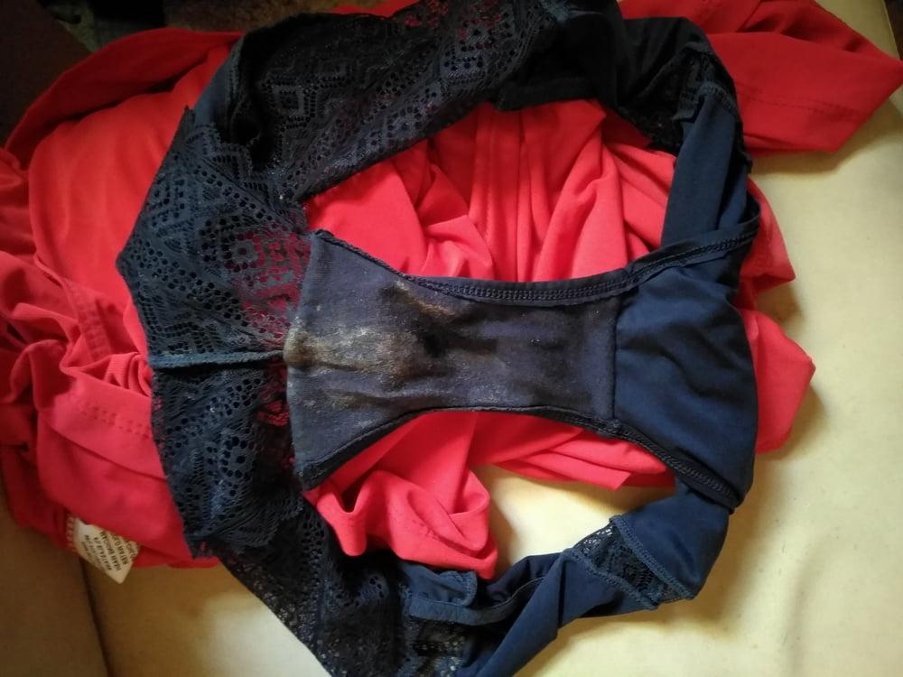 5P Today's Worn Panties Chinese Wife