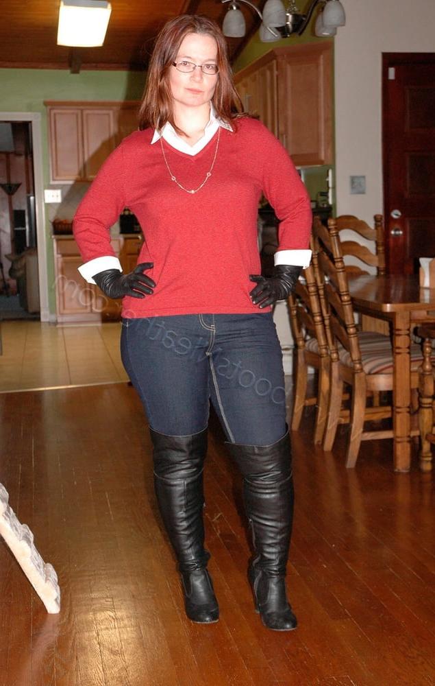 25P Pvc boots leather latex 123
