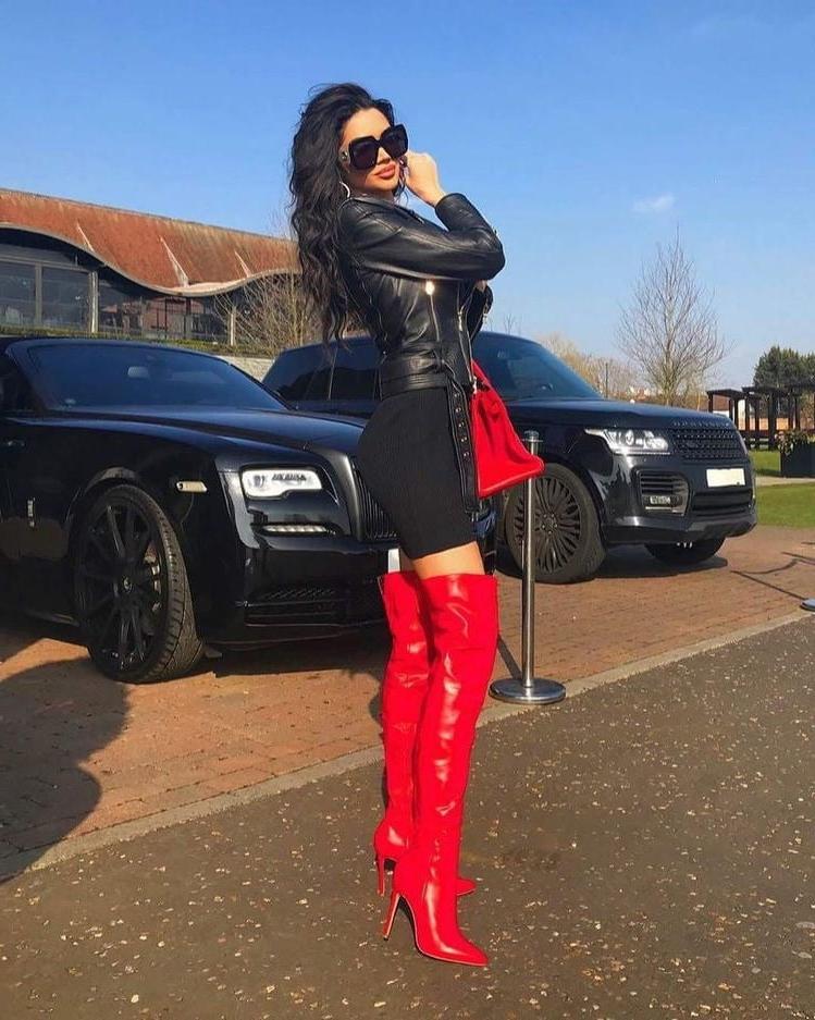 25P Pvc boots leather latex 123