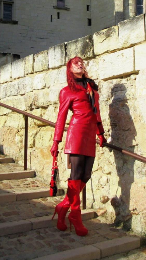 25P Pvc boots leather latex 123