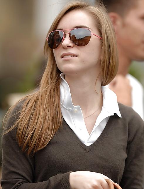 25P Street Fashion - straight european natural girls!