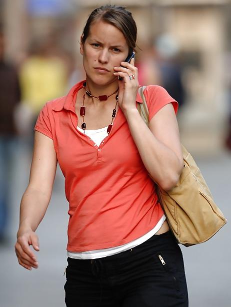 25P Street Fashion - straight european natural girls!