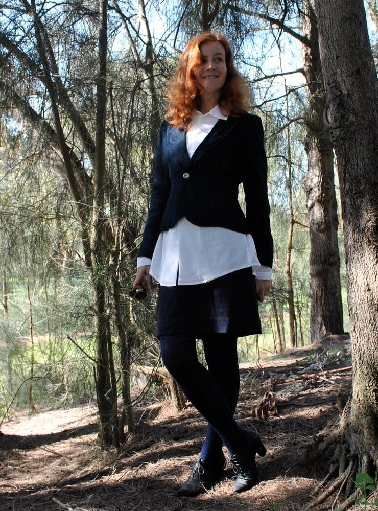 15P Pantyhosed 40-Somerthing Redhead Wife