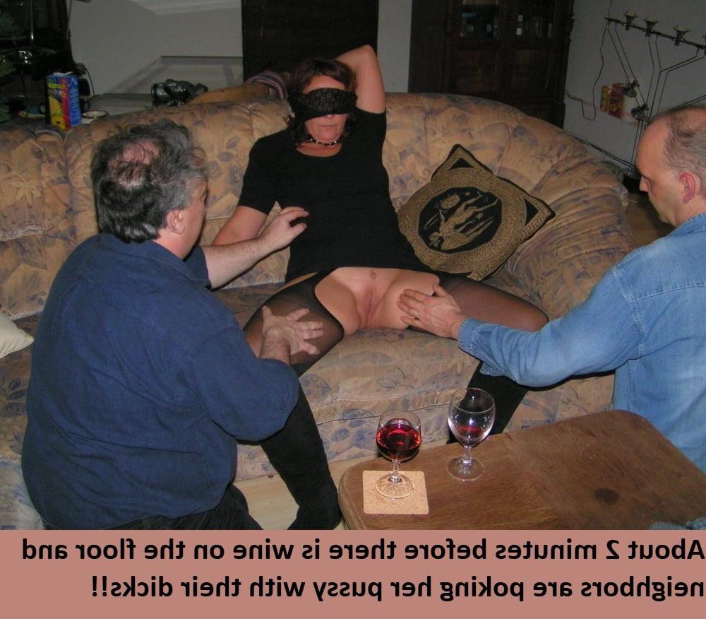 25P Naughty Wife Captions #168