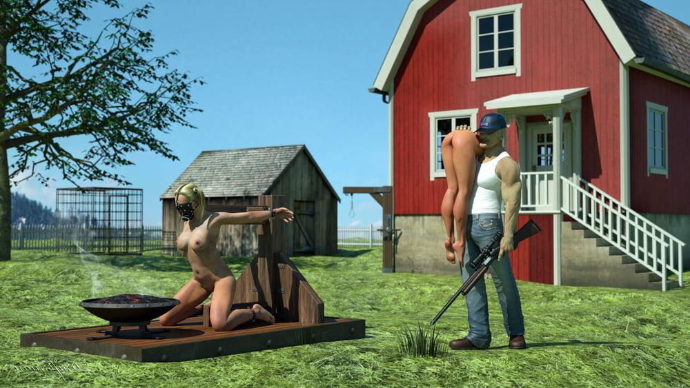 21P Bondage artwork - woman slaves 2020-06-10