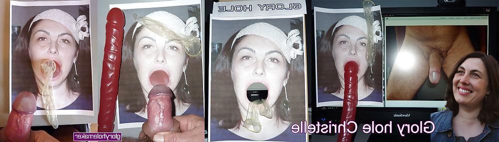 6P Christelle glory hole