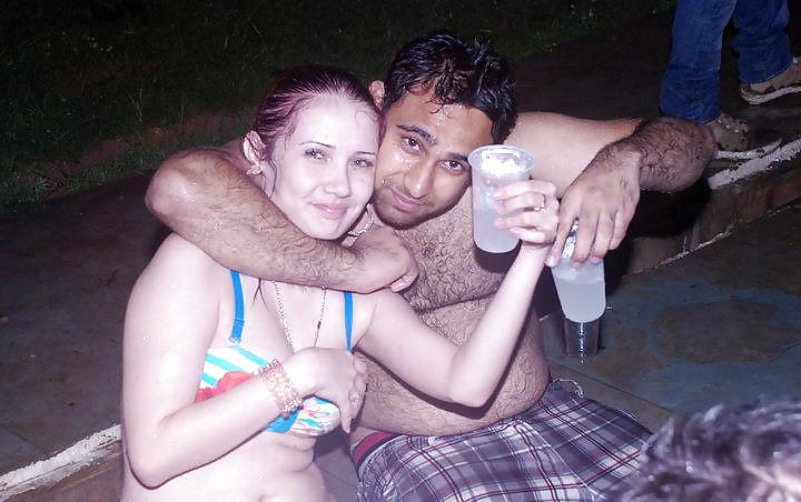 25P Indian Girls at Pool Party