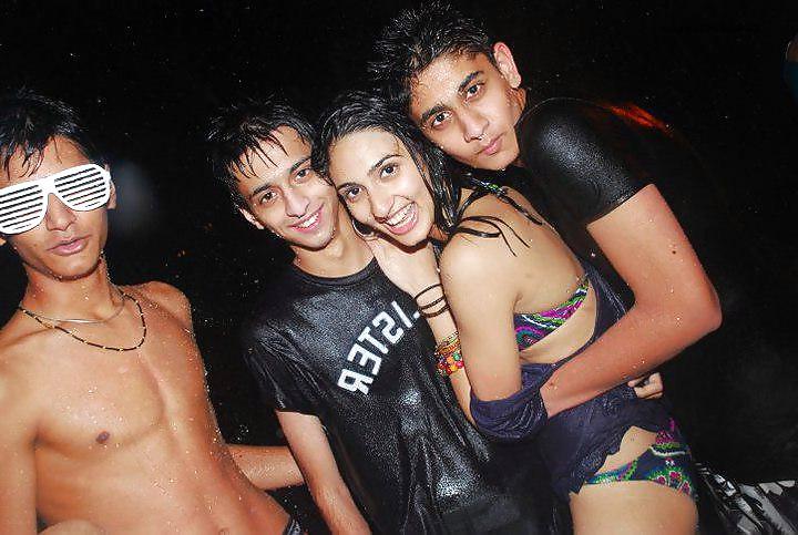 25P Indian Girls at Pool Party