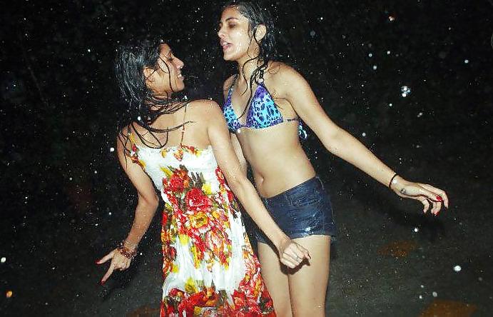 25P Indian Girls at Pool Party