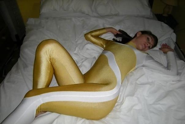 10P Spandex catsuit
