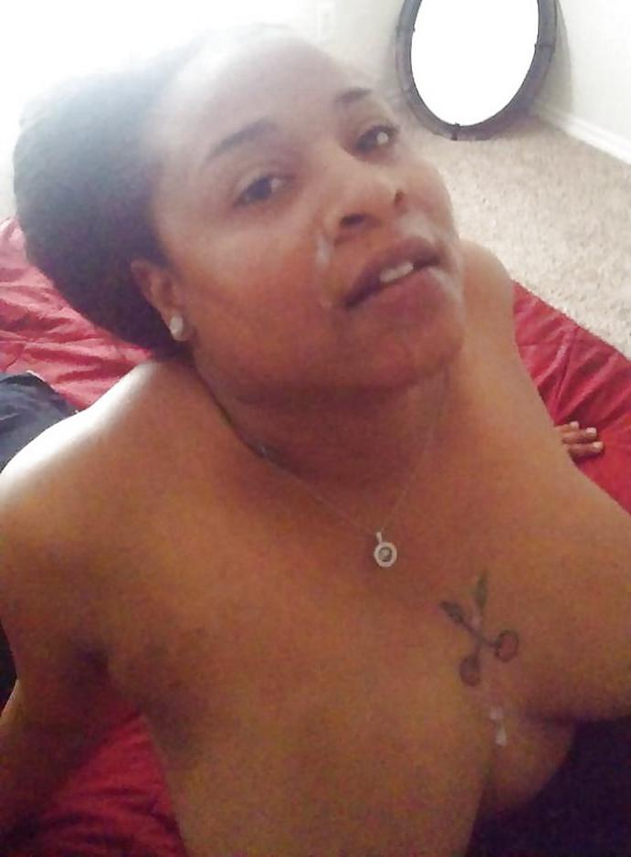25P BBW Ebony Big Tits Facials 2