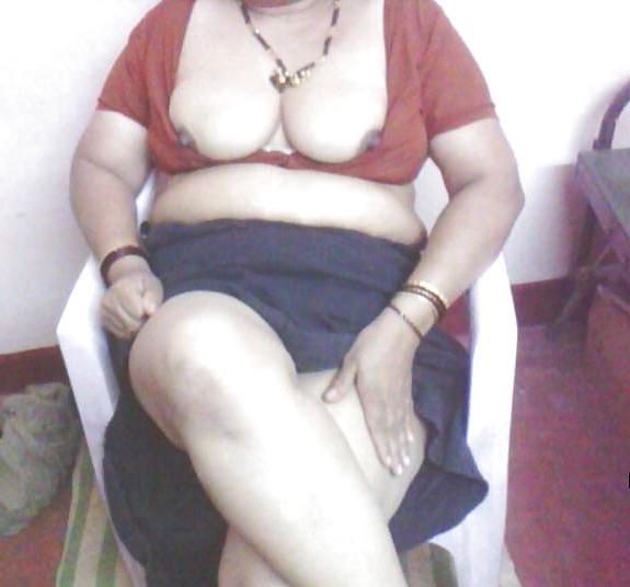 12P Indian mature exposing