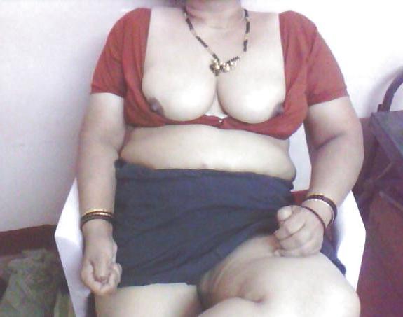 12P Indian mature exposing