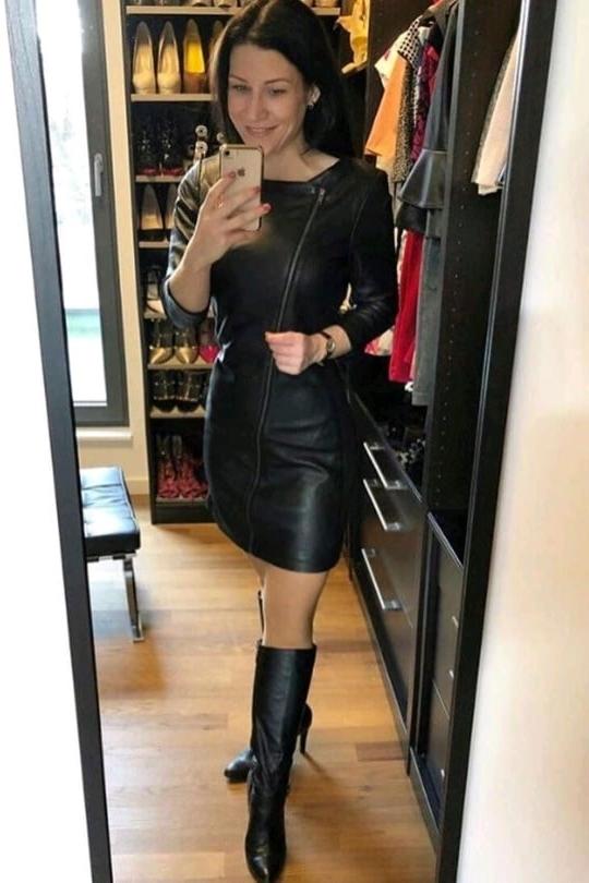 25P Pvc boots leather latex 119