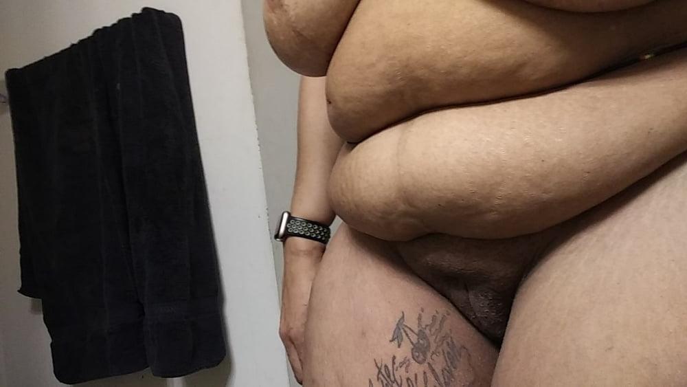 8P BBW Ebony Granny Late 50s