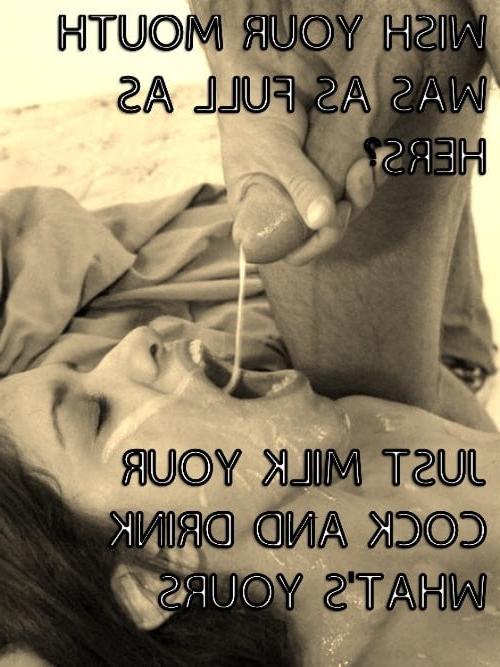 25P Cum Eating Captions 11