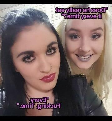 25P Cum Eating Captions 11