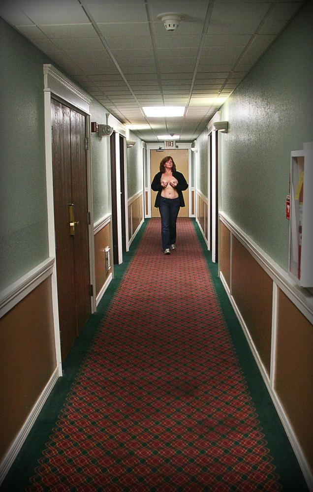 25P 2. Redhead wife poses for hubby
