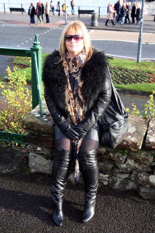 25P Pvc boots leather latex 117