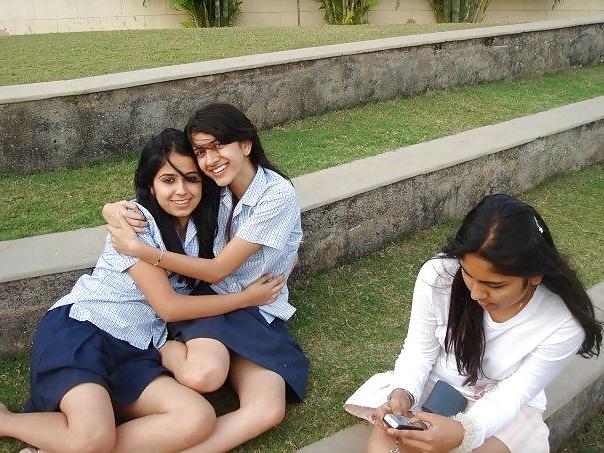 25P Indian School Girl