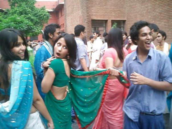 25P Indian School Girl