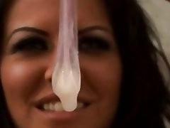 5P Eating sperm from condom_01