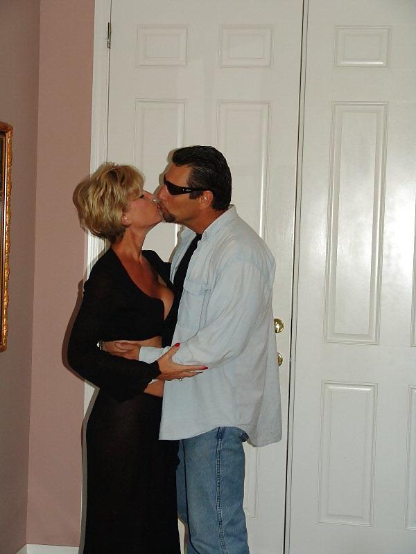 25P Older Blonde Milf gets a Stud